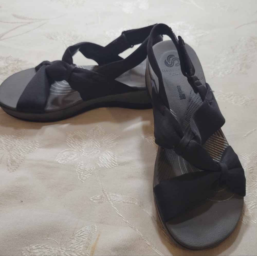 Clarks Women's Black Sandals